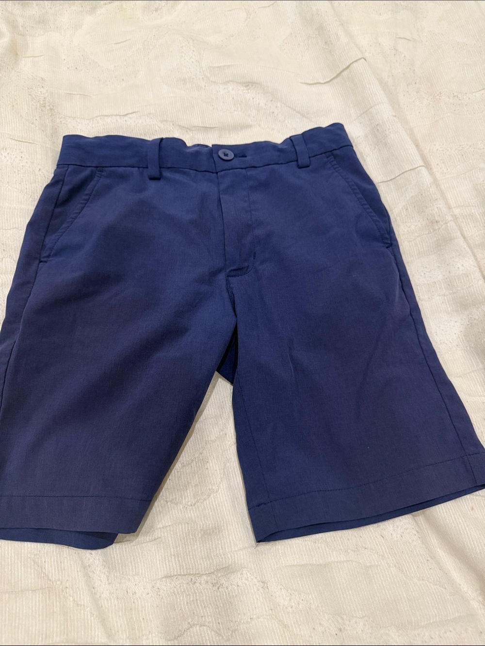 Vineyard Vines Boys Navy Blue Stretch Shorts